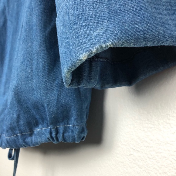 Vintage 70’s chambray Wrangler cuff sleeve shirt - Picture 8 of 8